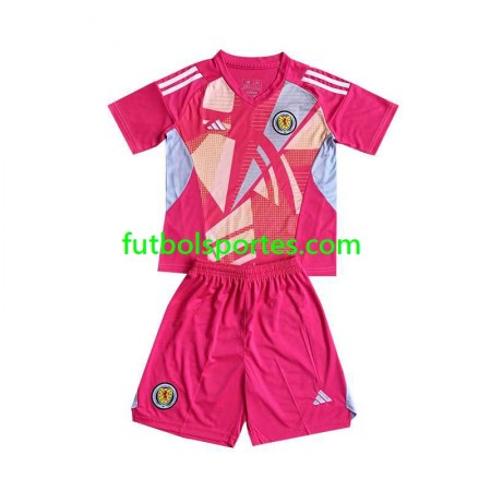 Camiseta Escocia Portero Niño Tercera Equipación Euro 2024